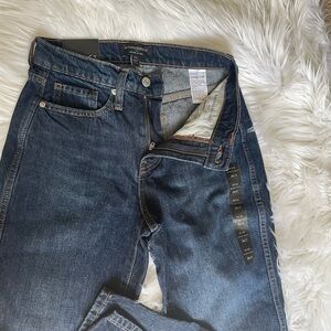 Banana Republic Dark Blue Slim Straight Jeans